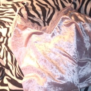 Forever 21 velour tank